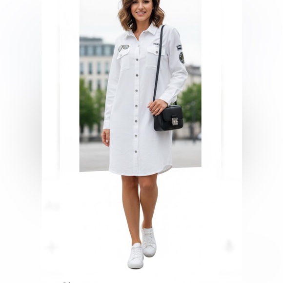 Karl Lagerfeld Dresses & Skirts - Karl Lagerfeld Classic White Apparel